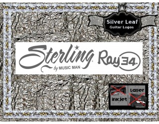Musicman Sterling Ray 34 Guitar Decal 95s